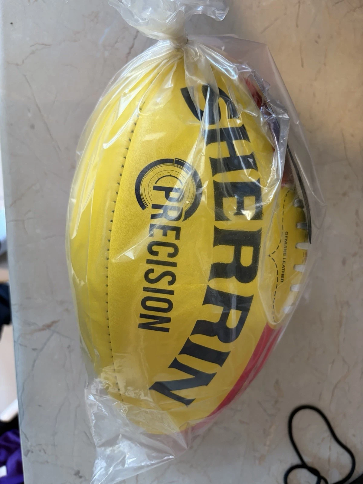 Sherrin Precision Yellow Football product detail