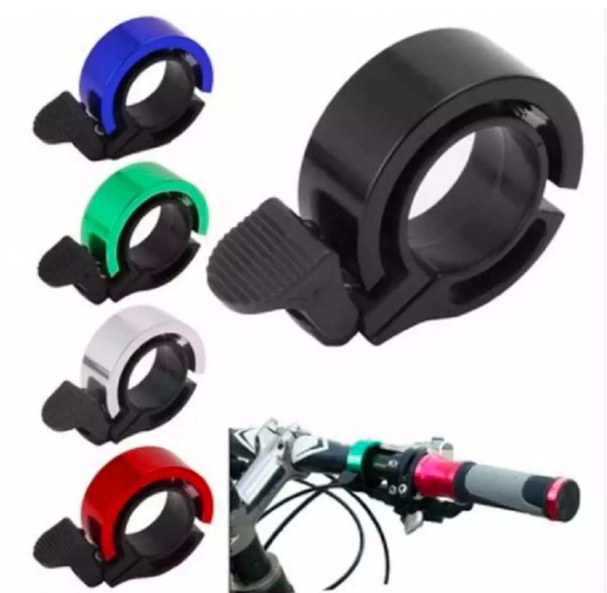 niconico Bell Oi Classic Black Bike bell
