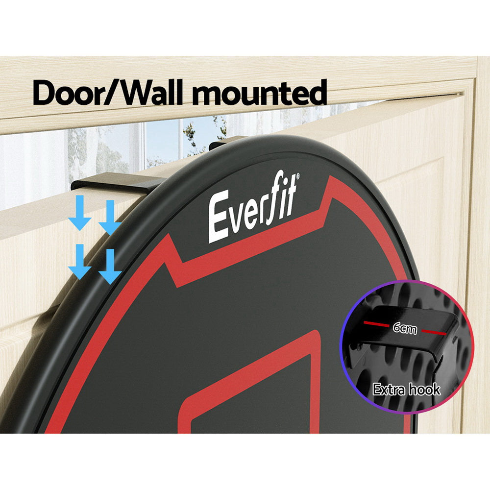 Everfit 38 Basketball Hoop Backboard Door Wall Mounted Ring Net Sports Kids - Image 4