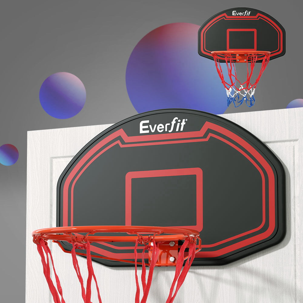 Everfit 38 Basketball Hoop Backboard Door Wall Mounted Ring Net Sports Kids - Image 7
