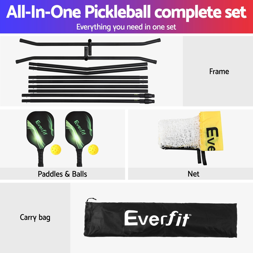 Everfit 10ft Portable Pickle Ball Net Adjustable Multi-Sport for Badminton Tennis Pickleball Volleyball - Image 6