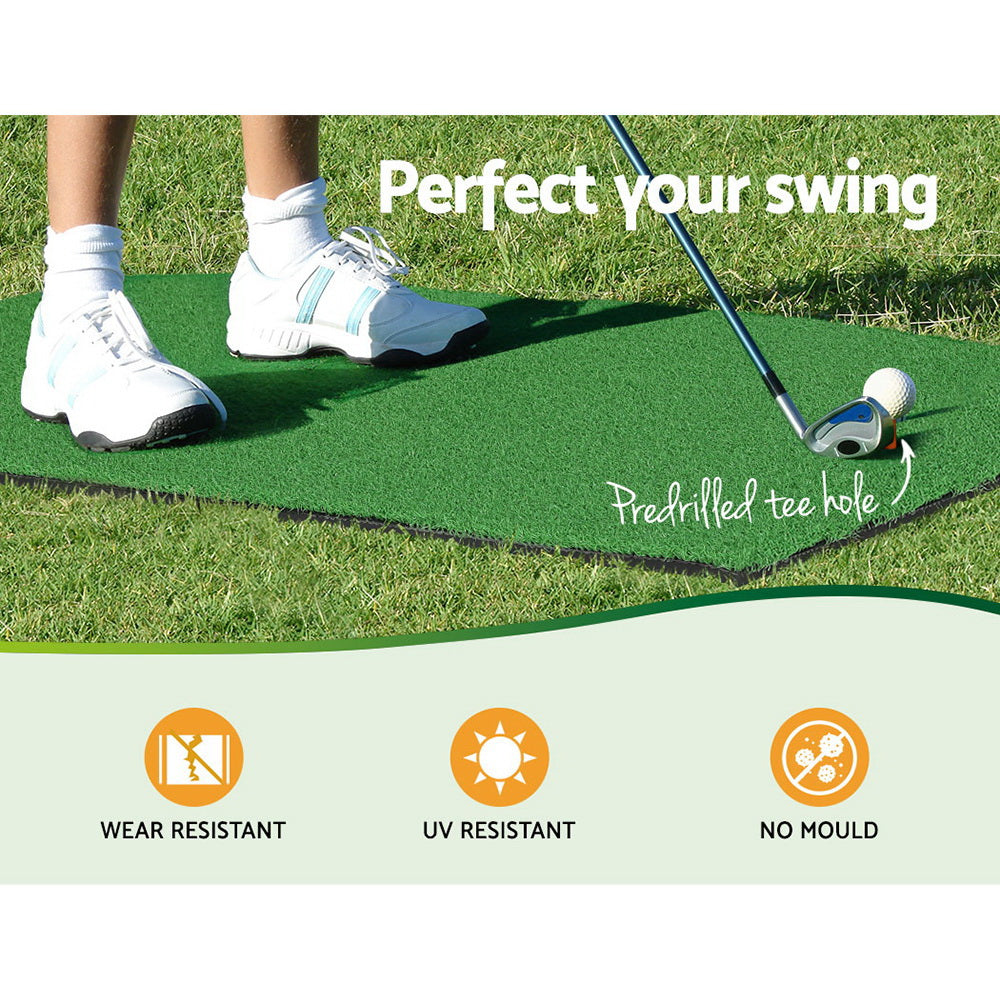 Everfit 3.5m Golf Practice Net with Driving Mat Training Aid Target Hitting - Image 7