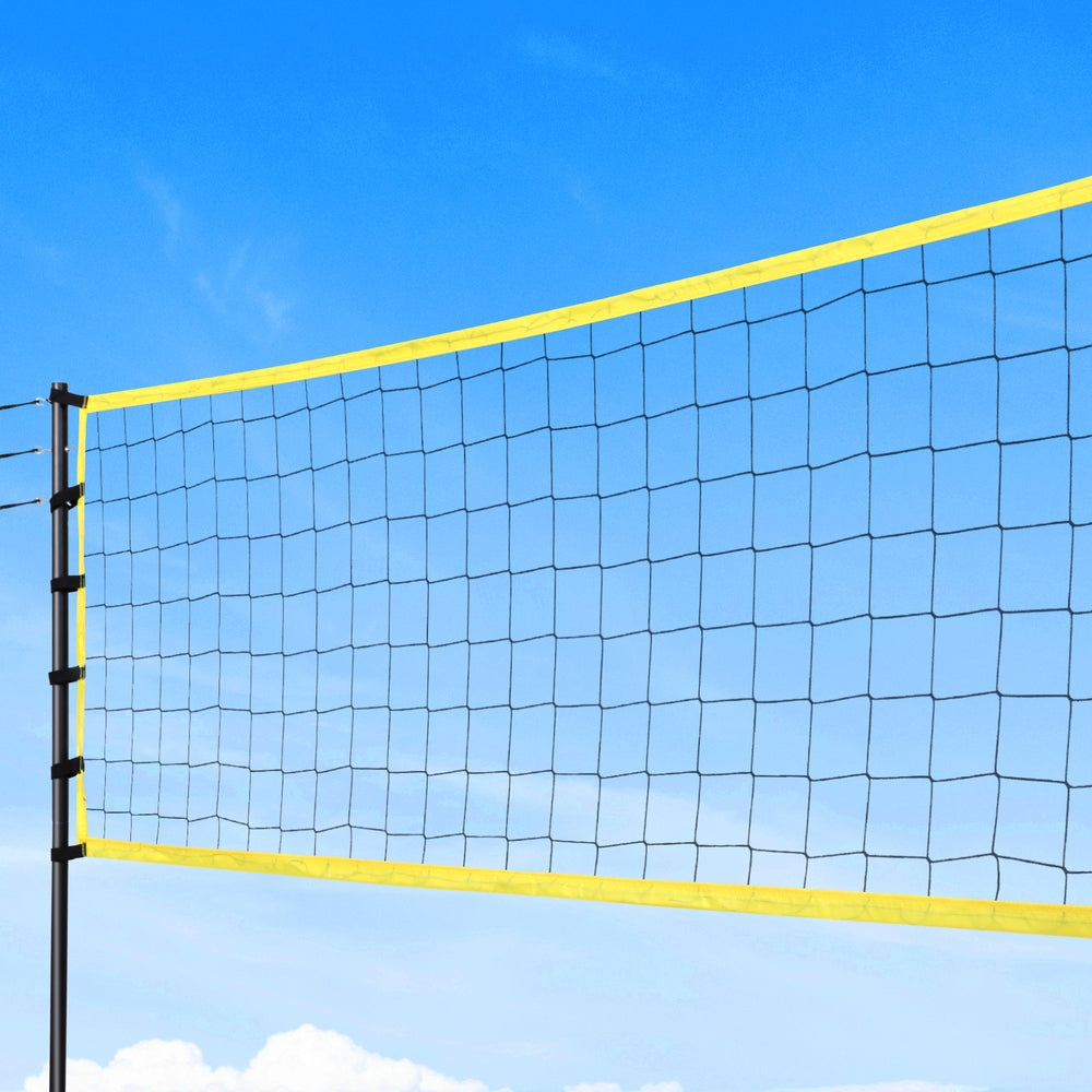 Everfit 9M Portable Volleyball Net Set with Ball Boundary Lines Badminton Tennis - Image 2